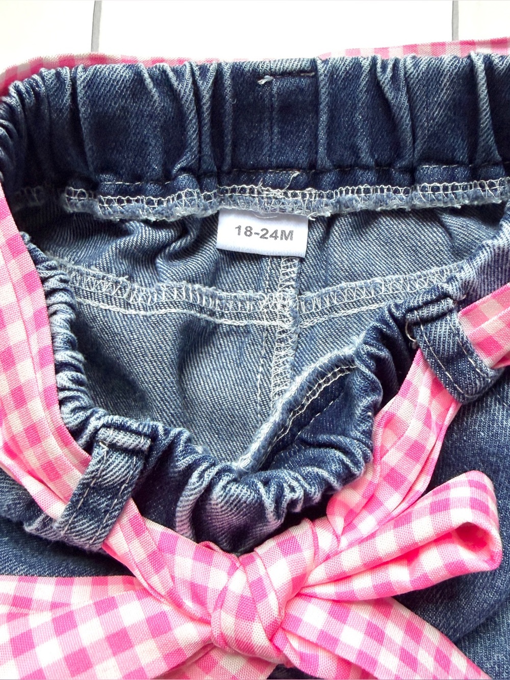 18-24M🐮2pc Western Cowgirl Outfit Cow Print Button Down Shirt Rodeo Denim Jeans - Picture 14 of 14